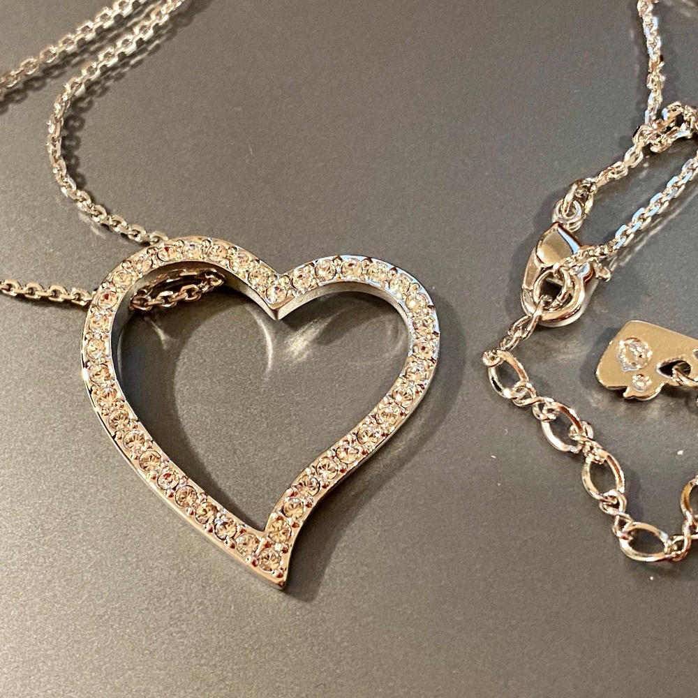 Swarovski heart necklace